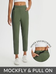 baleaf Women’s “Never Change Again” Travel Slacks: Office, Hike, Golf, UPF 50+