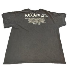 Rascal Flatts 2009 Still Feels Good Tour Concert T-Shirt Large