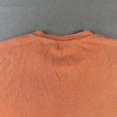 Crazy Horse Claiborne Shirt Small Orange Mens Short Sleeve Tee Used A82