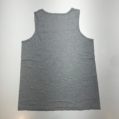 Gildan Heavy Cotton Tank Top Mens M Tear Away Gray Mao Tou Ying “Owl” Chinese