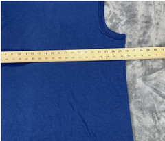 Coors Beer Banquet Tank Top Shirt Men XL Blue Spellout Golden Crew Wide Fit NWT
