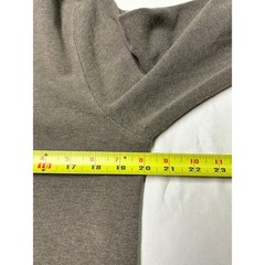 Vintage Oarsman J. Crew Mens Long Sleeve Henley Shirt Brown Cotton Ribbed M
