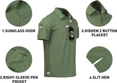Men’s Polo Shirt Golf Sports Plain Casual New T Shirt Short Sleeve