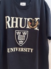 RHUDE ‘Oxford University’ Heavyweight Tee Size Large