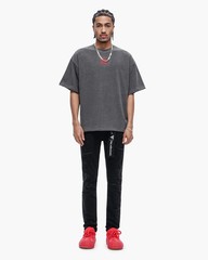Valabasas Men Kaen Boxy Oversize Tee Dark Grey