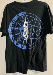 Slipknot-870621345 Black Graphic Tee – 2 Sided – Graphic Men’s L