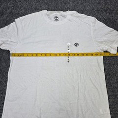 Timberland Graphic T-Shirt Men’s Size M White Front Small Logo 1973 Outdoor NWT