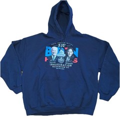 2021 Joe Biden /Harris 59th Inauguration Washington DC Hoodie. Size XL Gildan