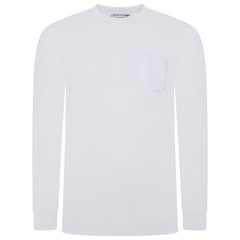 Men’s T-Shirt Long Sleeve 100% Cotton 1, 3, 5 Pack Plain Crew Neck Tees XS- 5XL
