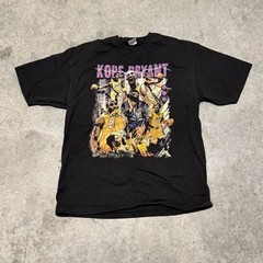 Vintage Kobe Bryant Mamba Mentality Tribute Graphic T-Shirt Size XXL