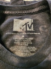 Vintage MTV T Shirt Size S Shirt Sleeve