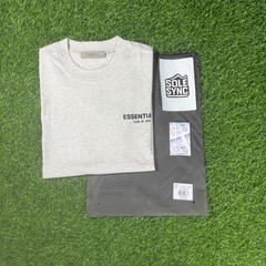 Fear of God Essentials T-Shirt SS22 Light Oatmeal – 100% Authentic (XS-XL)