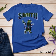 Smith Clan Kilt Tartan T-Shirt Lion Namesake Scottish gift Unisex T-shirt
