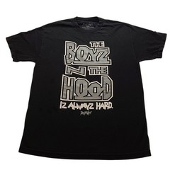 Original Rufnek Boyz N The Hood Graphic T-Shirt Men’s Large Black Streetwear Tee