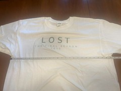 Vintage Lost Tv Show The Final Season White T-Shirt 2XL