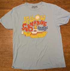 Vintage Style The Beatles Yellow Submarine T-Shirt Mens Medium
