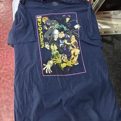 My Hero Academia Izuku Midoriya Graphic Print Crew Neck Short Sleeve T-Shirt 2xl