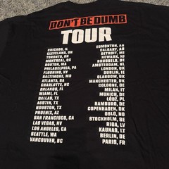 2026 ASAP Rocky Don’t Be Dumb On Tour Tee Shirt Size 3xl