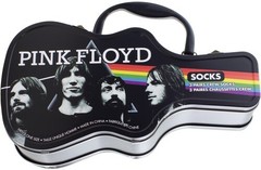 Pink Floyd – Perri’s – Pink Floyd – Crew Socks (3 Pack Collector Guitar Shape Ti