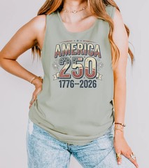 America Patriotic Comfort Tank Top