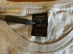 Hanes Men’s Beefy-T 3XLT Gray T-Shirt – Best-Seller!