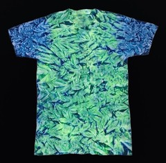 *New* 2XL – Sm Handmade Tie Dye, Shallow Water Cruncht Crinkle, Crew or V-Neck