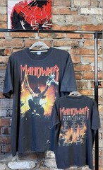 Vintage 1992 Manowar Triumph Of Steel World Tour T-Shirt reprint AN52740