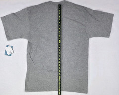 Soffe US Navy T-Shirt Size-Large Grey Crew Neck Basic