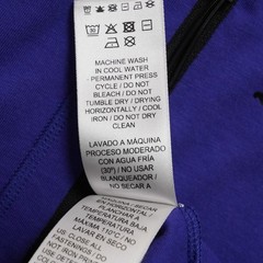 Puma T Shirt Mens XL Open Road Purple Zipper Pocket Athletic Short Sleeve