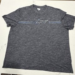 GREG NORMAN PERFORMANCE MESH BLACK T-SHIRT SIZE 4XL