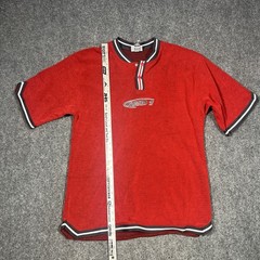 Vintage And 1 Shirt Mens XXL Henley Terry Cloth 90s Y2K Basketball Street Ball