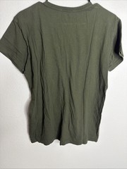 Buck Mason T-Shirt Men’s Small Green Wash Toughknit Pocket Crew Tee USA Made EUC