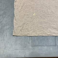 Wolverine T Shirt Mens XL Heather Gray Cotton Crew Neck Chest Pocket Summer