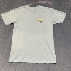 Vans Dual Palm Delivery Service T Shirt Mens Medium Gray Crew Neck Classic Fit