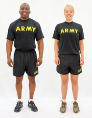 PREOWNED US Army Physical Training PT APFU SHORT SLEEVE SHIRT ALL SIZES AR 670-1