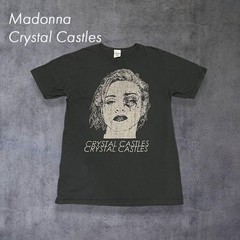 Rare Crystal Castles Madonna T-Shirt L Banned Used