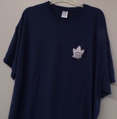 Toronto Maple Leafs NHL Hockey Embroidered T-Shirt S-6XL, LT-4XLT New