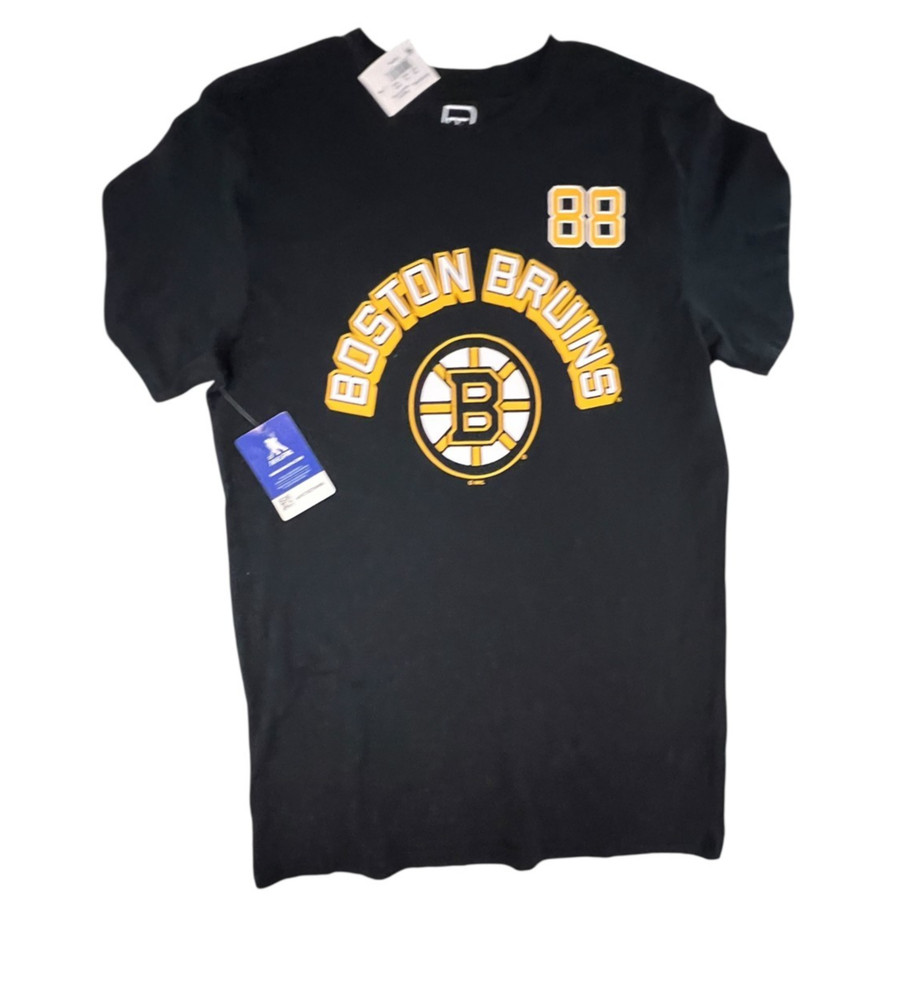 NWT~ Proedge NHL Knights sz S Men’s Hockey Boston Bruin #88 Pastrnak T-Shirt S2