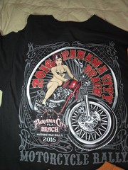 Gildan Ultra Cotton Men’s M Double-Sided Motorcycle Rally Graphic Tee Bundle