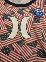 Hurley Men’s Flag Four Corners Tank Top Shirt Size Large NWT NEW