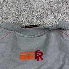 Ariat Shirt Mens Medium Gray FR Flame Resistant Durable Workwear Long Sleeve