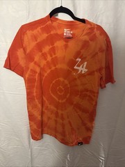 Nike LA Kobe Tie Dye T-Shirt Men’s Large Orange Pink Spiral Graphic Tee