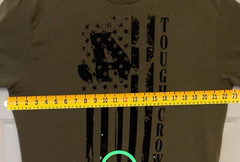Jason Aldean Tough Crowd Double Sided Army Green Large T-Shirt Highway Desperado