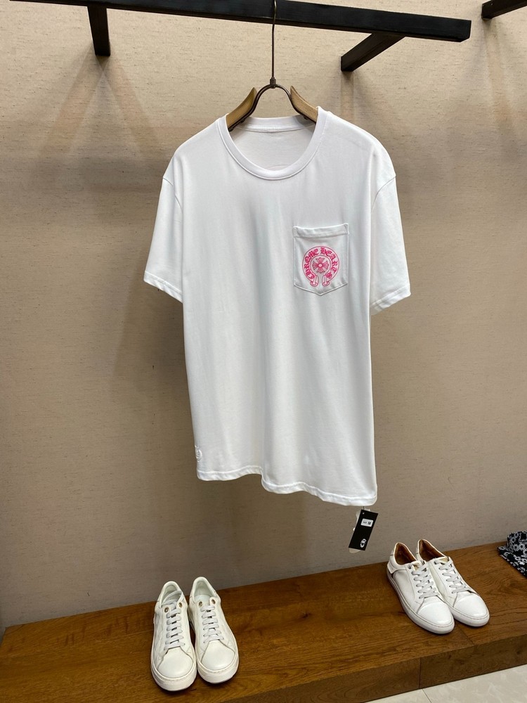 Chrome Hearts Horseshoe Print Cotton T-Shirt, Size M