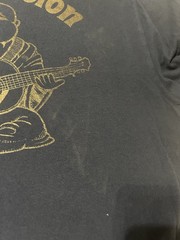 Men’s True Religion Black/Gold T-shirt Size Large See Pics