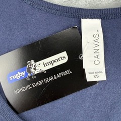 Rugby Imports American Rugby Tank Top Navy Blue Red Graphic XS 100% COTTON