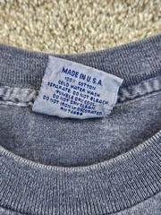 Vintage PEPSI S/M TShirt Single Stitch Blue 100 Percent Guaranteed