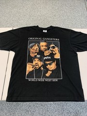 Shaka Wear Super Max Heavy Original Gangsters Rap Tee West Side Mens 2XL