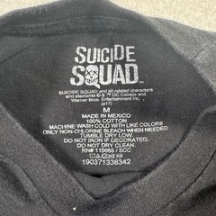 Suicide Squad Harley Quinn T-Shirt Mens Medium Black Good DC Comics 2017