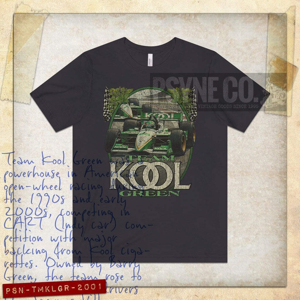 Team Kool Green 2001 Vintage Men’s T-Shirt
